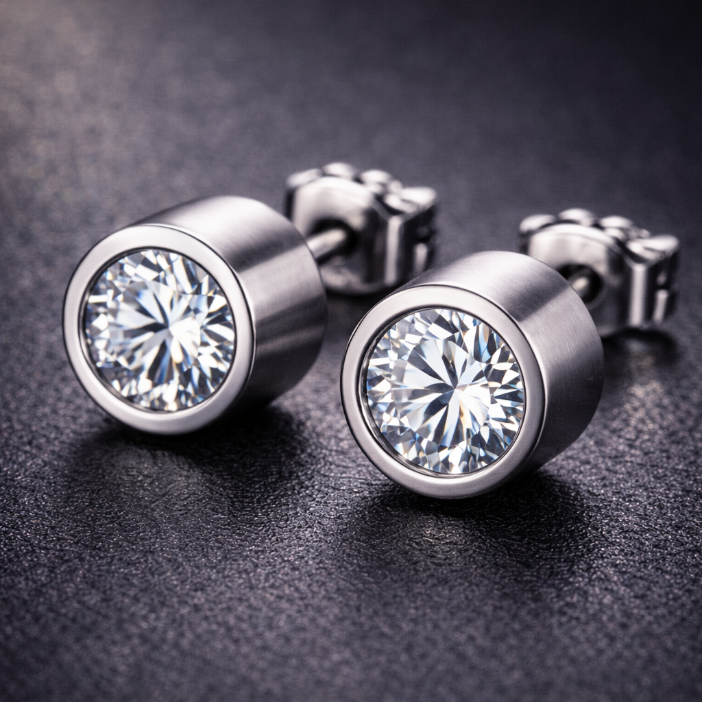 SteelDot Stud Earrings