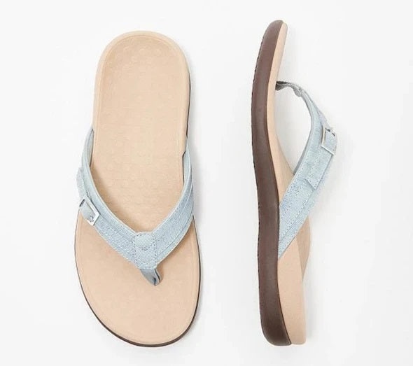 🔥Last Day Promotion 60% OFF - Orthopedic Arch Support Flip Flops ✅Feel Pain-Free and Light on Your Feet All Day Long