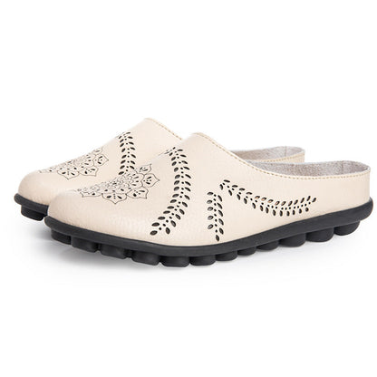 🏆 2026 Best Seller – Women’s Wide Toe Box & Wide Size Leather Mules ( 🔥Last Day 80% OFF)