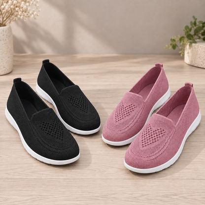 🔥LAST DAY: 70% OFF — 👟Step Into All-Day Comfort with Women’s Orthopedic Knit Slip-On Shoes