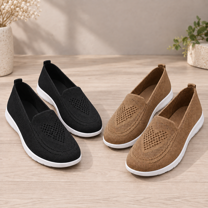 🔥LAST DAY: 70% OFF — 👟Step Into All-Day Comfort with Women’s Orthopedic Knit Slip-On Shoes