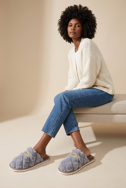 🔥𝑺𝑨𝑳𝑬 - 𝟕𝟎% 𝑶𝑭𝑭🔥 Women's Cozy Winter Plush Slippers with Arch Support